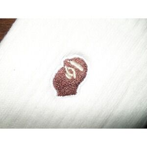 BAPE A‎ Bathing Ape Embroidered Socks Casual Ankle Socks Soft Comfy Socks